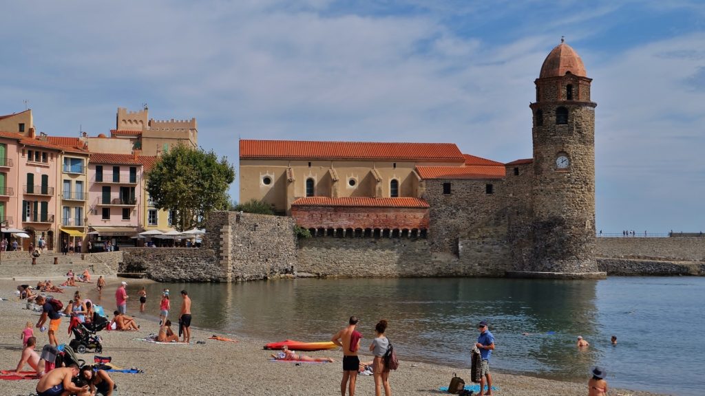 plage du Roussillon Collioure